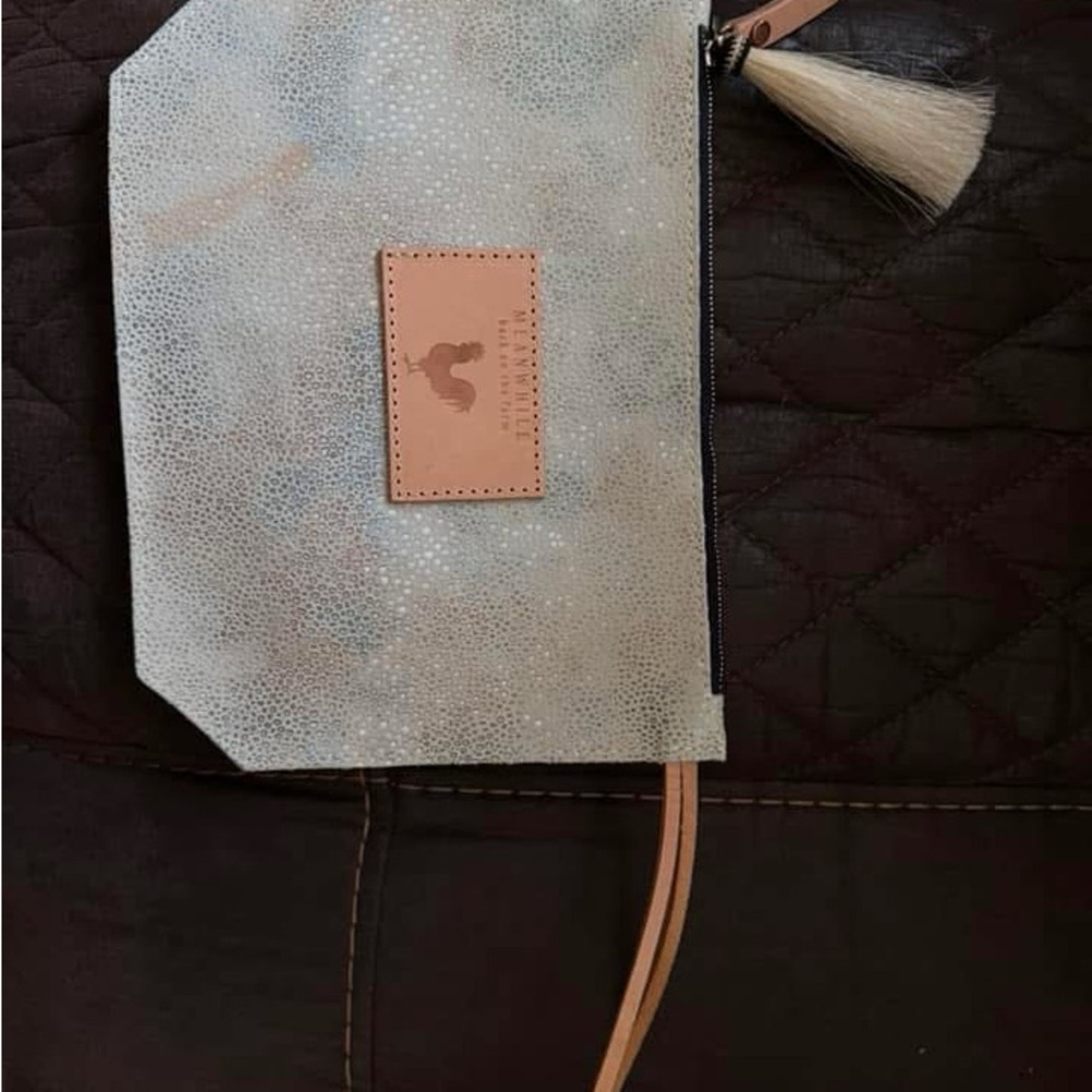Elegant Cream Clutch Bag